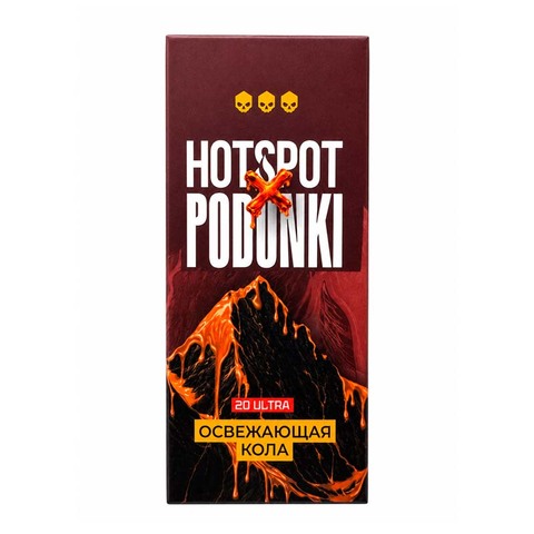 Жидкость HOTSPOT x PODONKI Resonance Salt 2.0% ULTRA 30 ml - Освежающая Кола