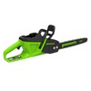 Цепная пила аккумуляторная Greenworks Арт. 2008807, 40V, 40 см, 2000 Вт, бесщеточная,   без АКБ И ЗУ — фото 3