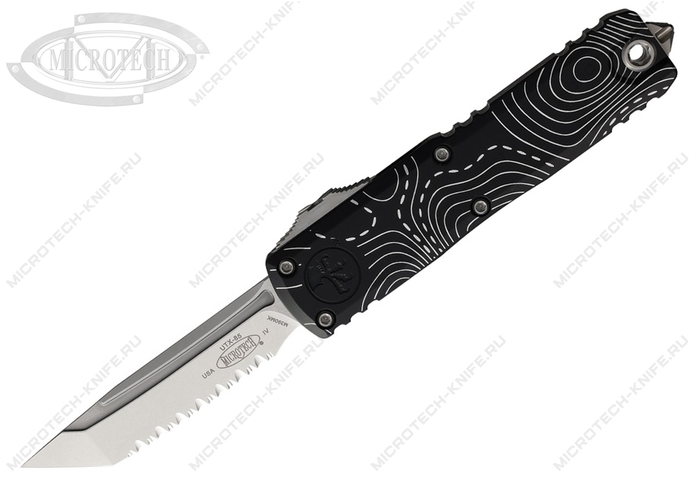 Нож Microtech UTX-85 12334-12TP GEN IV Topographic