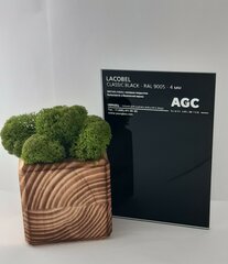 Крашеное стекло Lumilac 4мм Classic Black RAL 9005