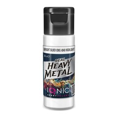 Краска Bright Silver Highlight — Ionic Real Heavy Metal, 20 мл, IONIC-0840
