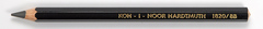 Карандаш чернографитный KOH-I-NOOR джамбо 1820, 8B