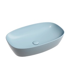 Ceramica Nova Element CN6049ML Умывальник чаша накладная овальная, 60x38, цвет: голубой матовый фото