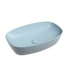Ceramica Nova Element CN6049ML Умывальник чаша накладная овальная, 60x38, цвет: голубой матовый