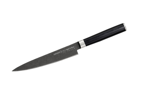 Нож кухонный универсальный 150мм Samura Mo-V Stonewash SM-0023B/K