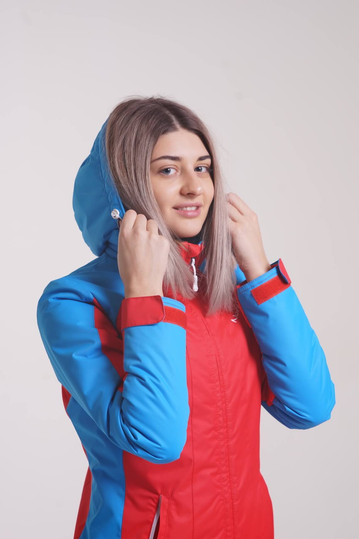 Nordski National женская утепленнаая куртка  красная - 2