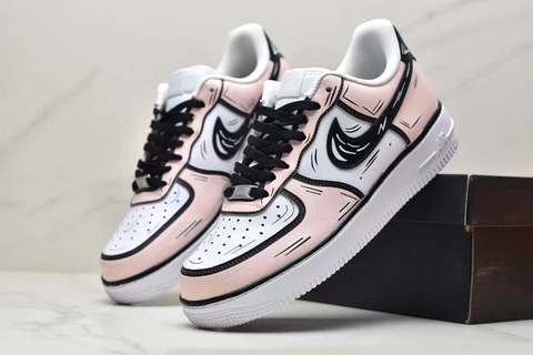 Nike Air Force 1 Low 'Sketch/Pink/White' 