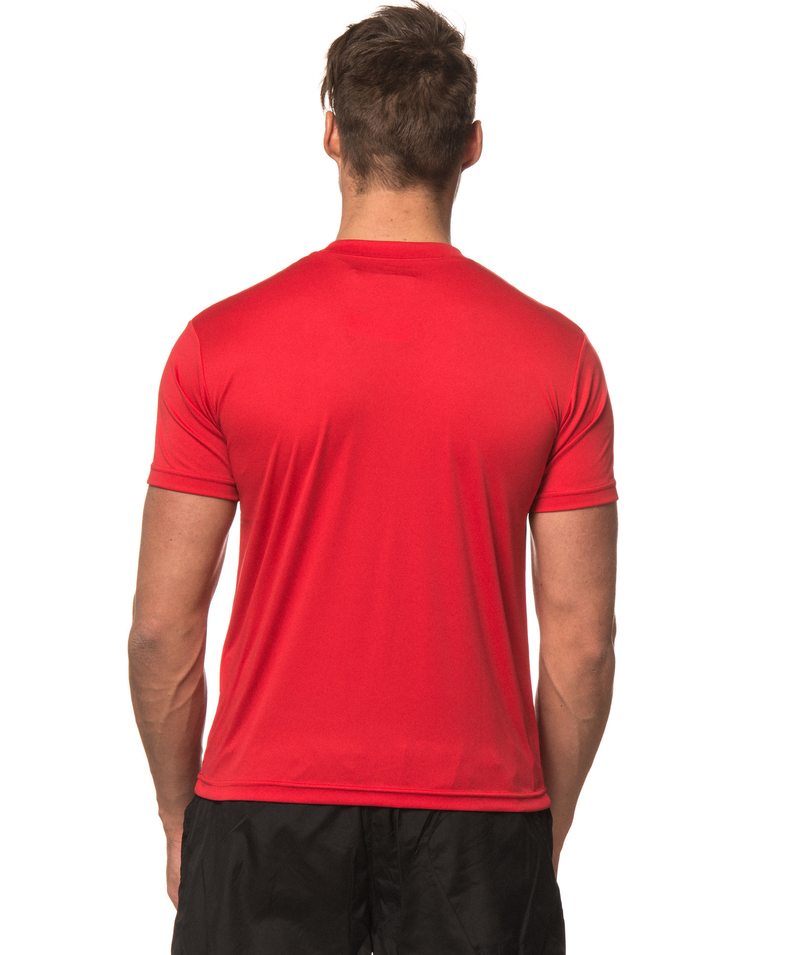 Футболка Craft Active Run Logo Tee мужская red - 3