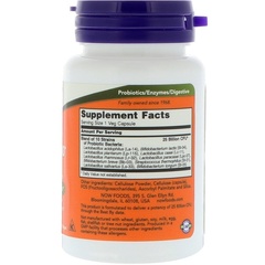 Now Foods, Probiotic-10, 25 млрд, 50 растительных капсул