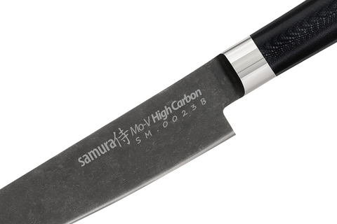 Нож кухонный универсальный 150мм Samura Mo-V Stonewash SM-0023B/K