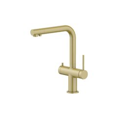 Aquatek Европа AQ1385BG Смеситель для кухни с подключением к фильтру питьевой воды, цвет: золото фото