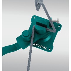 KRAFTOOL 10 E, острый гиб, на подшипнике, ручной станок для гибки арматуры (23302)