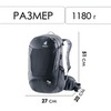 Картинка рюкзак велосипедный Deuter Trans Alpine 24 black - 2