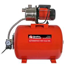 Насосная станция QUATTRO ELEMENTI Automatico 1001 Inox 50 L (1000 Вт, 3600 л/ч, для чистой, 40 м, 1