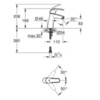 GROHE 23324001 Смеситель для раковины
