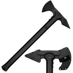 Фото Топор Cold Steel Trench Hawk 25 см, сталь 1055C, рукоять полипропилен, черный