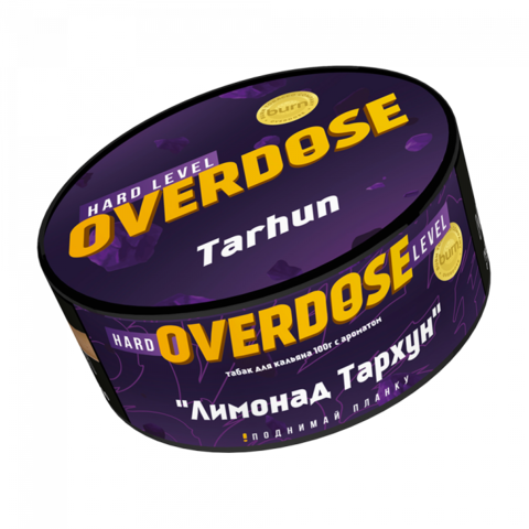 М. Табак для кальяна Overdose Лимонад Тархун, 100г.
