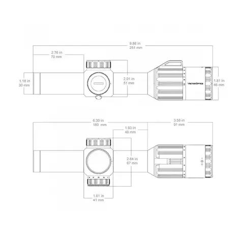 Vector Optics Constantine 1-10x24 FFP (SCFF-42)
