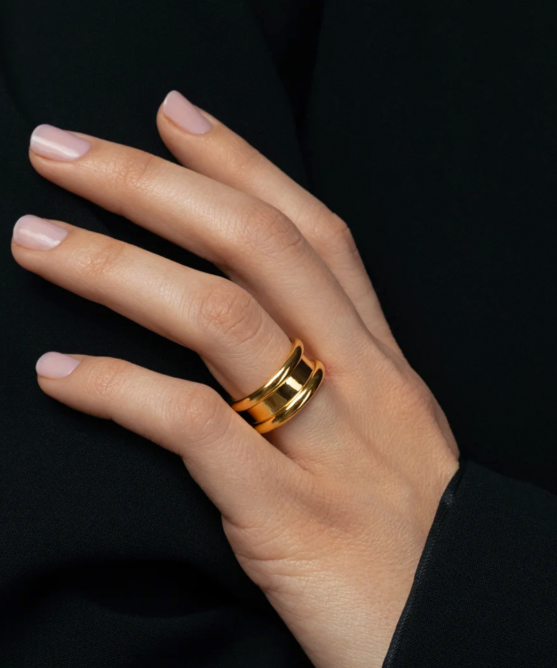 Кольцо Gia gold