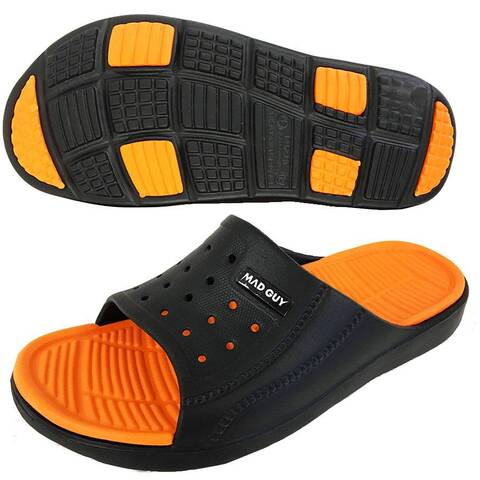 Сланцы MAD GUY STRIKE 40 черн/оранж