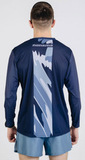 Беговая рубашка лонгслив Noname Miler T-Shirt Ls Ux 25 Steel Blue
