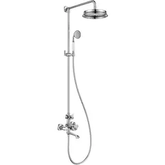 Cezares LIBERTY-F-CVD-Т-01 Душевая стойка с термостатическим смесителем и изливом, хром фото