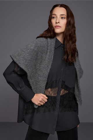 Marc Cain Sports Рубашка хлопковая с кружевом