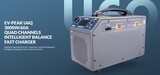 Зарядное устройство EV-PEAK U6Q 3000 Вт, 60 А, 6-14S, 4 канала