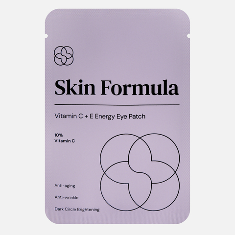 SKIN FORMULA Vitamin C+E Energy Eye Patch Патчи против темных кругов, морщин и дряблости кожи, 2 шт