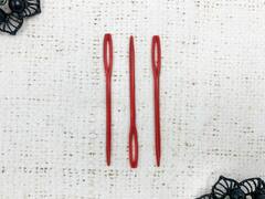Игла пластиковая, L 15 см, ассорти