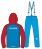 Nordski National утепленный лыжный костюм женский Blue - 4