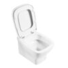 BelBagno Lago BB128CH Чаша подвесного унитаза, P-trap, цвет: белый