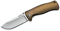 Фото Нож складной LionSteel SR1 B, сталь Uddeholm Sleipner, рукоять титан