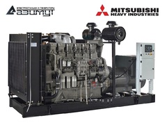 Дизельный генератор Азимут АД-400С-Т400-1РМ8 Mitsubishi