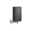 Gessi Ingranaggio 63808#031 Стакан настенный черный, цвет: хром