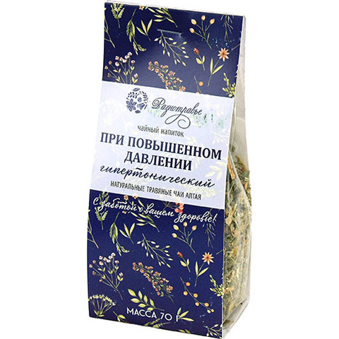 Чайный напиток иван-чай При повышенном давлении