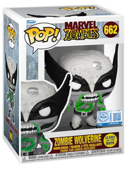 Funko POP! Marvel Zombies: Zombie Wolverine (B&W) (GW) (Exc) (662)