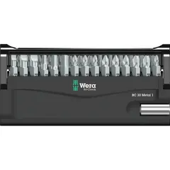 Набор бит Bit-Check 30 Metal 1 SB WERA 05057440001