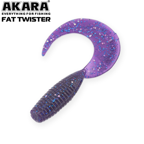 Твистер Akara Fat Twister 25 (T1) X040 (12 шт.)