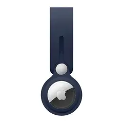 Полиуретановый брелок-подвеска Apple Loop для AirTag, Deep Navy (Темный ультрамарин)