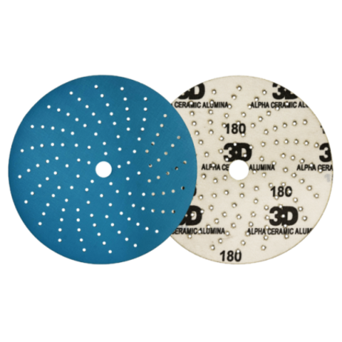 3D Шлифовальный диск Sand Paper P180 Grit Multi-Hole G-6180MH