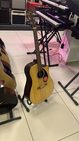 FENDER CD-60SCE Dread Nat WN