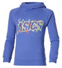 Asics Graphic Hoodie толстовка спортивная детская синяя - 1