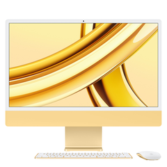 Моноблок Apple iMac 4.5K 24" (M3 8 CPU/10 GPU, 2023) 24/2TB, Yellow (Желтый)