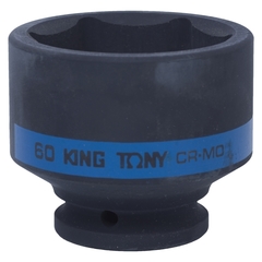 KING TONY (653560M) Головка торцевая ударная шестигранная 3/4", 60 мм