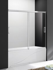 Cezares Tandem-Soft TANDEM-SOFT-VF-2-160/145-C-CR-IV Шторка на ванну, цвет: хром фото