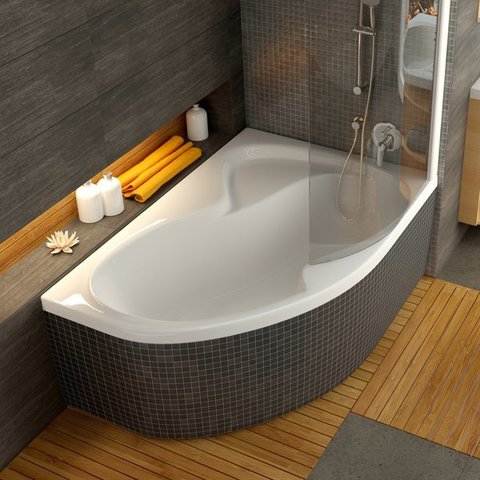 Ravak C421000000 Ванна ROSA II 170x105 P белая