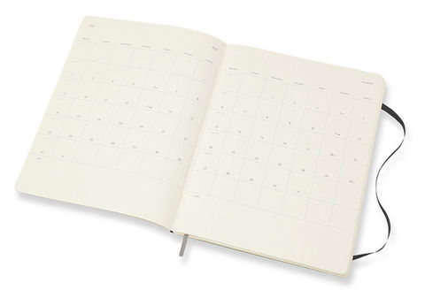 Еженедельник Moleskine Academic Wknt XLS, цвет черный