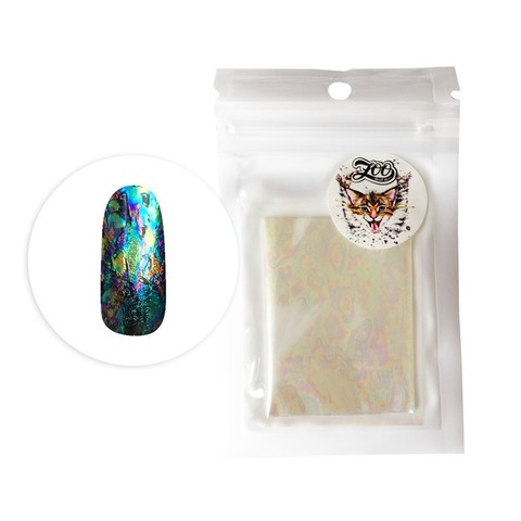 Zoo Nail Фольга переводная северное сияние 4*50 см