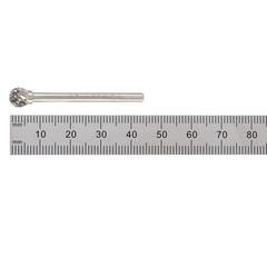 Бор-фреза твердосплавная D(KUD) 6,0x5,0x33x3мм HM H-Tools 116071HT